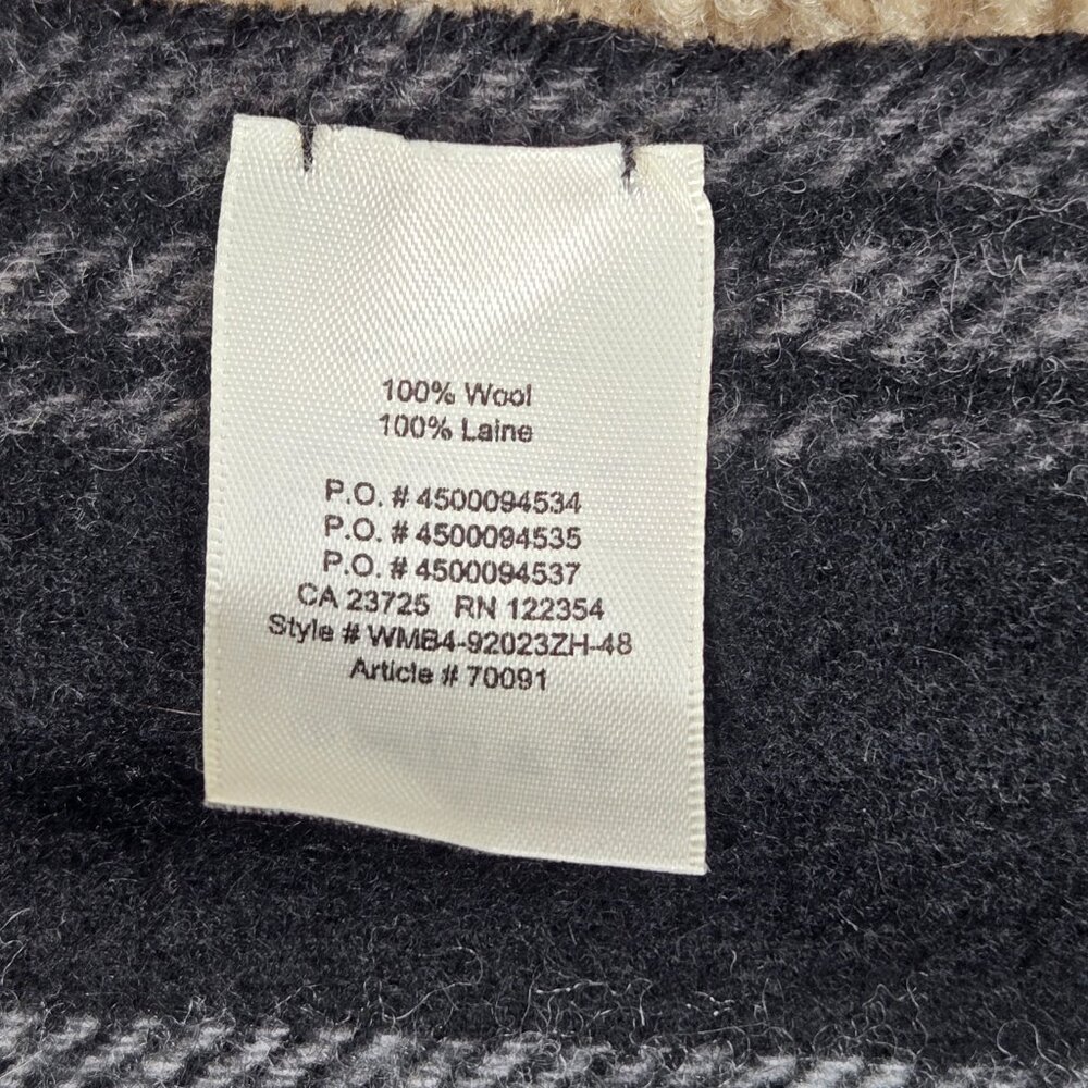 Auxiliary Reversible THICK Wool Scarf---2 SCARVES IN 1! Aritzia - Picture 5 of 13